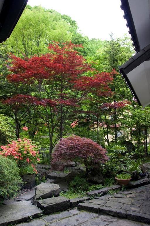 Hotel Oyado Kiyomizuya Noboribetsu Exterior foto