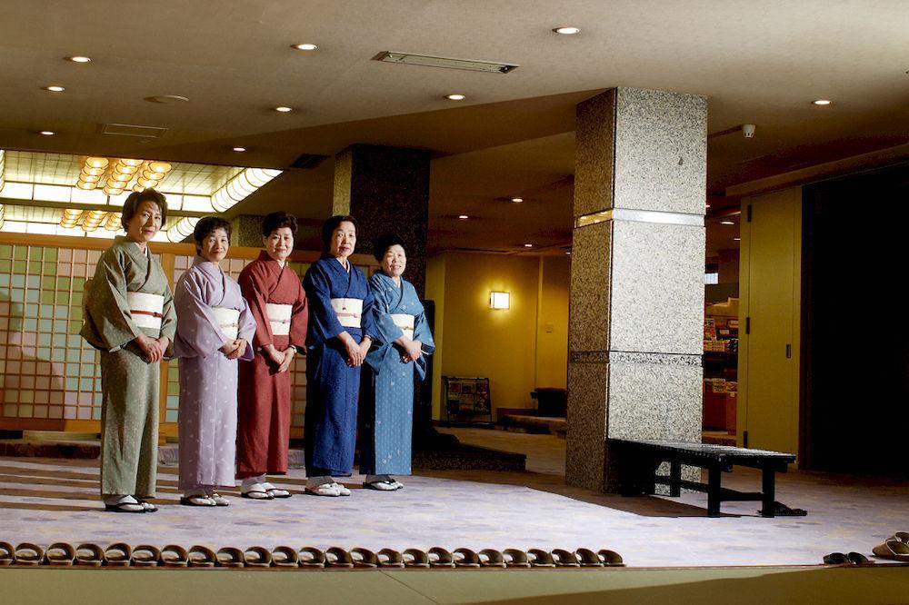 Hotel Oyado Kiyomizuya Noboribetsu Exterior foto